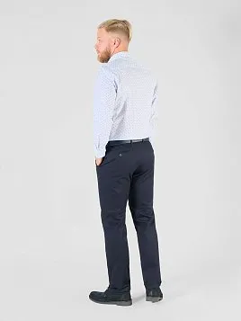 СОРОЧКА МУЖСКАЯ MAJESTIC LEGATE SH22065-R ГОЛУБОЙ