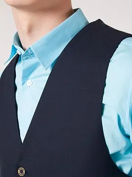 ЖИЛЕТ ПОДРОСТКОВЫЙ PEPLOS V22T002-360 ТЕМНО-СИНИЙ