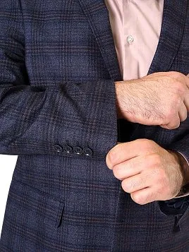 ПИДЖАК МУЖСКОЙ PEPLOS JA24113-C ТЕМНО-СИНИЙ