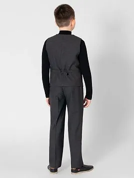 БРЮКИ ДЛЯ МАЛЬЧИКА PEPLOS TR21B004-322 ТЕМНО-СЕРЫЙ