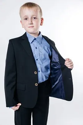 КОСТЮМ ДЛЯ МАЛЬЧИКА МЛ. ШКОЛА PEPLOS SU19B007 ЧЕРНЫЙ