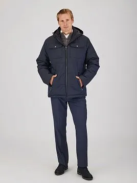МУЖСКАЯ КУРТКА OW2618-JА ТЕМНО-СИНЯЯ