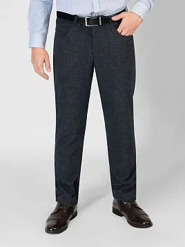 БРЮКИ МУЖСКИЕ PEPLOS TR22014-297-J ТЕМНО-СИНИЙ