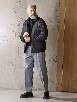 МУЖСКАЯ КУРТКА OW2616-JА ЧЕРНАЯ