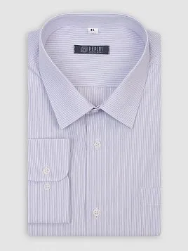 СОРОЧКА МУЖСКАЯ PEPLOS SH21042-С СИРЕНЕВЫЙ