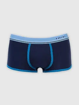 ТРУСЫ БОКСЕРЫ МУЖСКИЕ PEPLOS UW22016-BX ТЕМНО-СИНИЙ