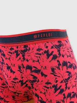 ТРУСЫ БОКСЕРЫ МУЖСКИЕ PEPLOS UW23007-BX КРАСНЫЙ