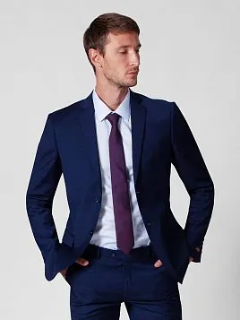 КОСТЮМ МУЖСКОЙ MAJESTIC LEGATE SU20907-SL ТЕМНО-СИНИЙ