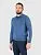 ТРИКОТАЖНАЯ РУБАШКА МУЖ. PEPLOS KN24SH041 СИНИЙ (100) Вид 1