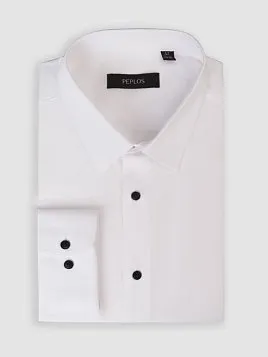 МУЖСКАЯ СОРОЧКА SH26003-SL БЕЛАЯ