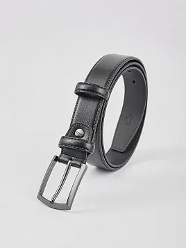 РЕМЕНЬ МУЖСКОЙ BELT-26-C12-5 ЧЁРНЫЙ