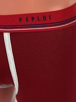 ТРУСЫ БОКСЕРЫ МУЖСКИЕ PEPLOS UW22014-BX КРАСНЫЙ