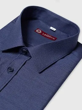 СОРОЧКА МУЖСКАЯ MAJESTIC LEGATE SH22137-SL ТЕМНО-СИНИЙ