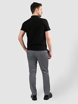 РУБАШКА-ПОЛО МУЖСКАЯ PEPLOS TSP25017-R ЧЁРНЫЙ