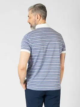 РУБАШКА-ПОЛО МУЖСКАЯ PEPLOS TS22003-P СИНИЙ