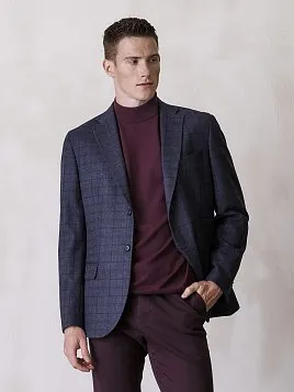 МУЖСКОЙ ПИДЖАК JA26107-SL СИНИЙ