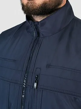 ВЕТРОВКА МУЖСКАЯ PEPLOS OW2435-SJ ТЕМНО-СИНИЙ