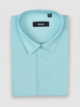 СОРОЧКА МУЖСКАЯ PEPLOS SH24245-K-R ЗЕЛЕНЫЙ
