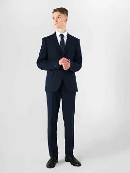 КОСТЮМ ПОДРОСТКОВЫЙ PEPLOS SU25T002-SL СИНИЙ