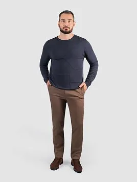 ДЖЕМПЕР МУЖСКОЙ PEPLOS KN25J015 ТЕМНО-СИНИЙ