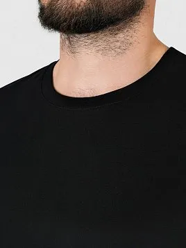 ФУТБОЛКА МУЖСКАЯ PEPLOS TS24104-R ЧЁРНЫЙ