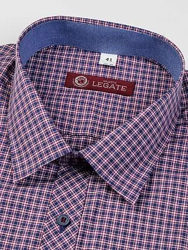 СОРОЧКА МУЖСКАЯ MAJESTIC LEGATE SH20121-SL БОРДОВЫЙ