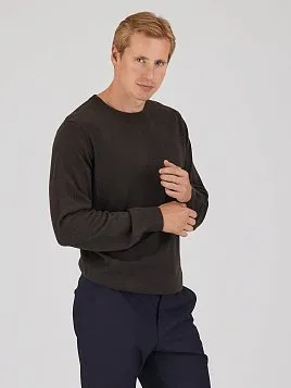 МУЖСКОЙ ДЖЕМПЕР KN26J021 КОРИЧНЕВЫЙ