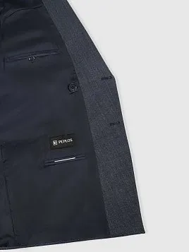 КОСТЮМ МУЖСКОЙ PEPLOS SU25152-R СИНИЙ