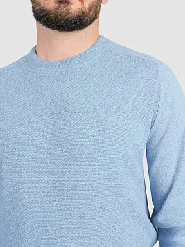 ДЖЕМПЕР МУЖСКОЙ PEPLOS KN25J026 ГОЛУБОЙ