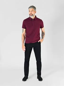 БРЮКИ МУЖСКИЕ PEPLOS P22M07-SL ЧЁРНЫЙ