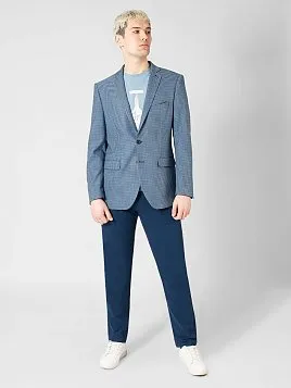 БРЮКИ МУЖСКИЕ PEPLOS P2211-SL СИНИЙ