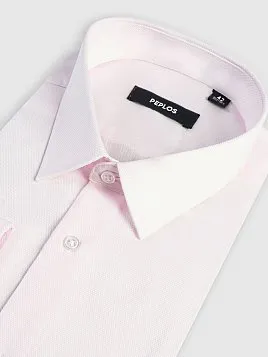 СОРОЧКА МУЖСКАЯ PEPLOS SH25031-R РОЗОВЫЙ