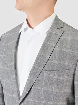 ПИДЖАК МУЖСКОЙ PEPLOS JA23113-C СВЕТЛО-СЕРЫЙ