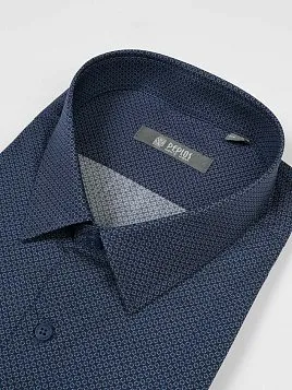 СОРОЧКА МУЖСКАЯ PEPLOS SH23141-C ТЕМНО-СИНИЙ