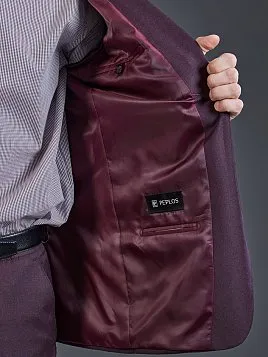 БОРДОВЫЙ КОСТЮМ PEPLOS SU26137-SL