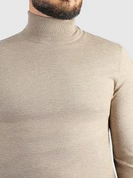 ВОДОЛАЗКА МУЖСКАЯ PEPLOS KN25W037 БЕЖЕВЫЙ