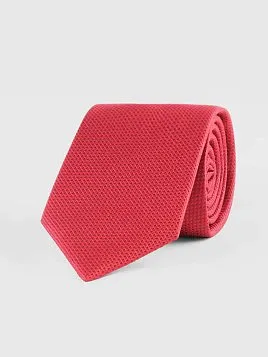 ГАЛСТУК МУЖСКОЙ PEPLOS КРАСНЫЙ. МИКРОДИЗАЙН (400/53)