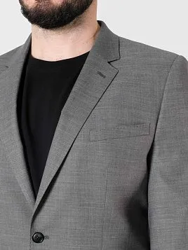 КОСТЮМ МУЖСКОЙ PEPLOS SU24023-R ТЕМНО-СЕРЫЙ
