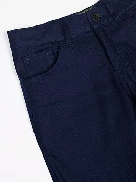 БРЮКИ ДЛЯ МАЛЬЧИКА МЛ. ШКОЛА PEPLOS P20B04-R СИНИЙ