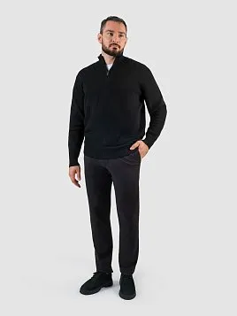 СВИТЕР МУЖСКОЙ PEPLOS KN25S033 ЧЁРНЫЙ