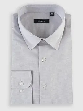 СОРОЧКА ПОДРОСТКОВАЯ PEPLOS SH24T081-R СЕРЫЙ