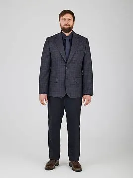 МУЖСКОЙ ПИДЖАК JA26107-С СИНИЙ