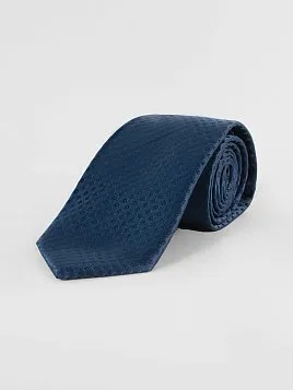 ГАЛСТУК МУЖСКОЙ PEPLOS ТЕМНО-СИНИЙ. ОДНОТОННЫЙ/ФАКТУРА (400/156862-4)