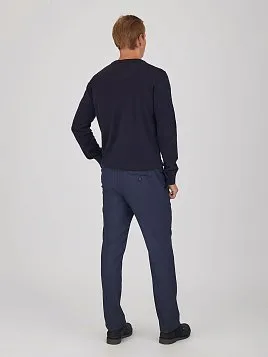 МУЖСКОЙ ДЖЕМПЕР KN26J004 ТЕМНО-СИНИЙ