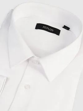 СОРОЧКА МУЖСКАЯ PEPLOS SH25013-SL БЕЛЫЙ