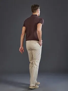 КОРИЧНЕВАЯ РУБАШКА-ПОЛО TSP26022-R