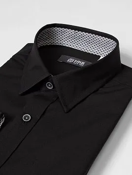 СОРОЧКА ПОДРОСТКОВАЯ PEPLOS SH20T150-SL ЧЕРНЫЙ