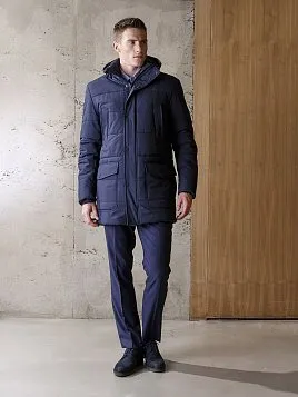 МУЖСКАЯ КУРТКА OW2622-DJ ТЕМНО-СИНЯЯ