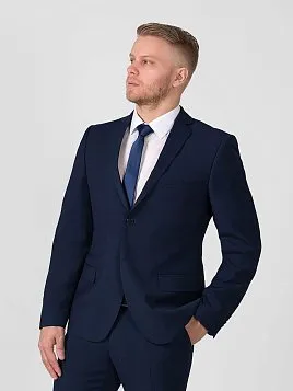 КОСТЮМ МУЖСКОЙ PEPLOS SU19013-SL ТЕМНО-СИНИЙ