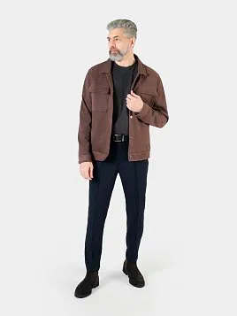 ВЕТРОВКА МУЖСКАЯ PEPLOS OW2447-SJ КОРИЧНЕВЫЙ